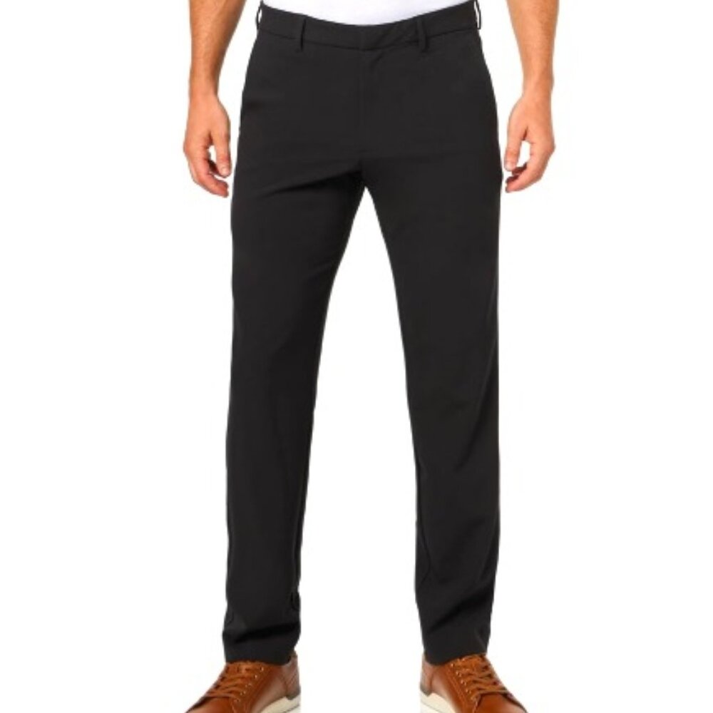 Banana Republic Black Slim Fit Dress Pants 35 X 30 NWOT Mens